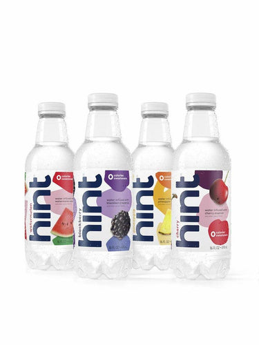 Hint All Natural Fruit Infused Water Variety Pack - 12 pack, 16 fl oz bottles